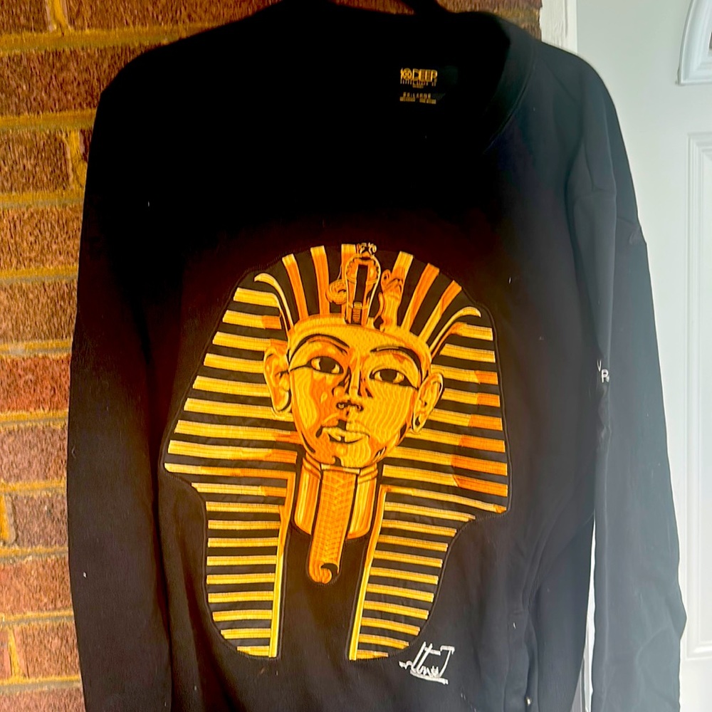 2XL 10 Deep Pharaoh crew neck sweater